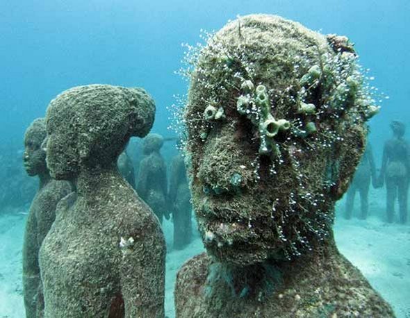 the underwater sculpture park 13